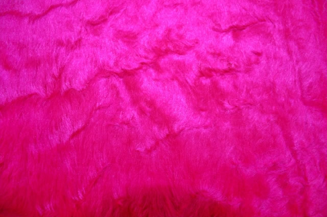 Plain Fur Cerise